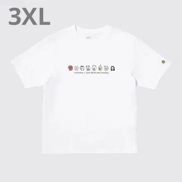 미사용 새상품 치이카와 (먼작귀) 유니클로 티셔츠 3XL