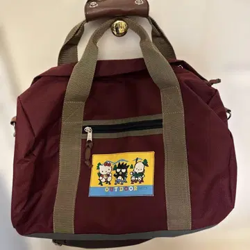 바츠마루, 키티, 포차코 프린트 쇼와 레트로 빈티지 보스턴 백