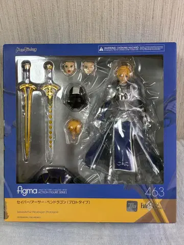 [미개봉 새상품] figma 세이버/아서 펜드래곤 [프로토타입]