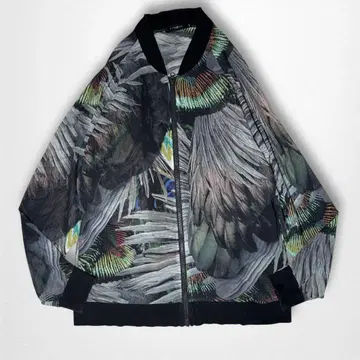 CIVARIZE 얇은 소재 시스루 블루종