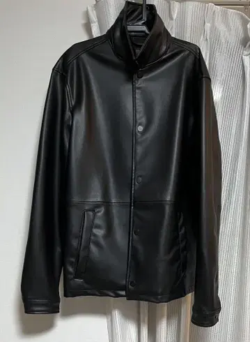 자라 블랙 가죽 자켓