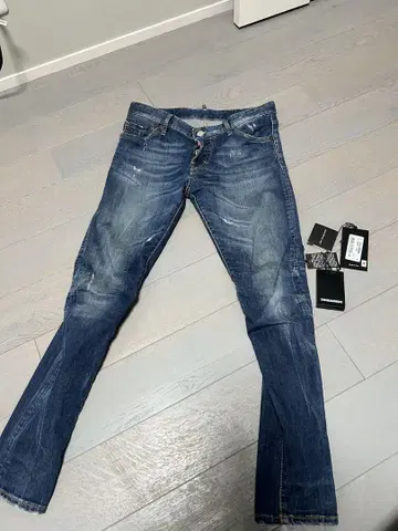 DSQUARED2 롱 크로치 진 44