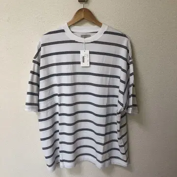새상품 EVCON / BORDER WIDE S/S TEE