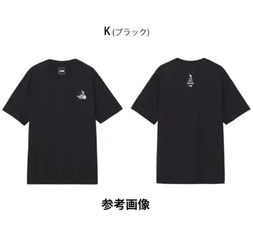 더 노스 페이스 숏 슬리브 주 피커 티 L 블랙 새상품