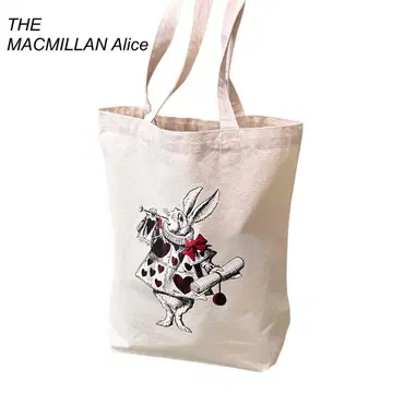 THE MACMILLAN Alice 맥밀런 앨리스 토트백 화이트 토끼