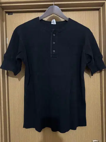 HIGHWAY NINE H-NECK 허니콤 써멀 BLACK XL