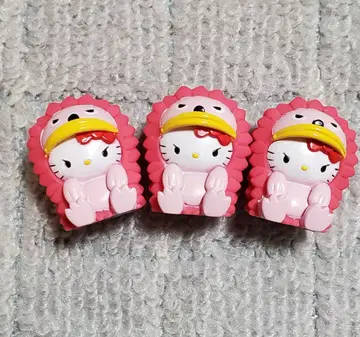 헬로키티 피그몬 인형옷 피규어 소프트 비닐 3개 세트
