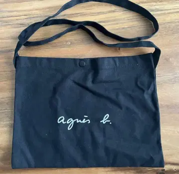 agnis b. 블랙 숄더백