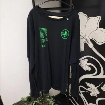 OFF-WHITE 레이어드 긴팔 티셔츠
