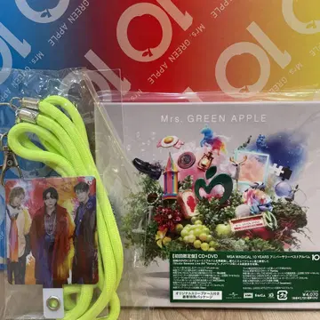 Mrs.GREEN APPLE 최초 한정판 앨범 CD+ DVD 10