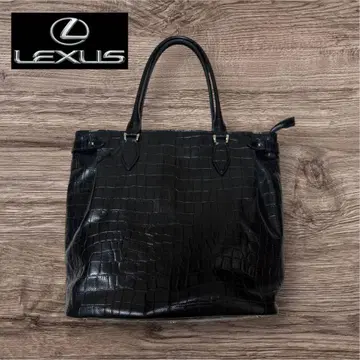 LEXUS 렉서스 컬렉션 토트백 블랙 크로커다일