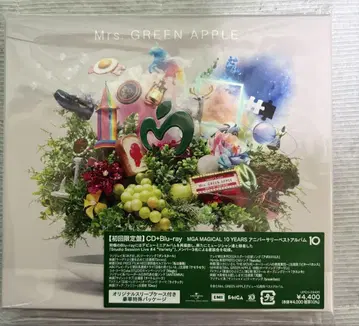 Mrs. GREEN APPLE 10 초회 한정판 CD+Blu-ray