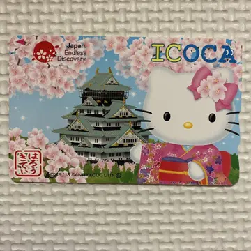 ICOCA 기념 디자인 카드 헬로키티 Hello KItty