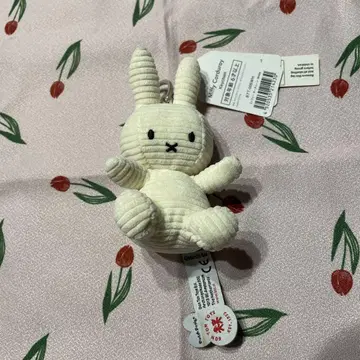 미피 BON TON TOYS 코듀로이 키링 화이트