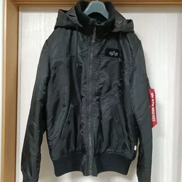 알파 후드 리브 자켓 써모 라이트