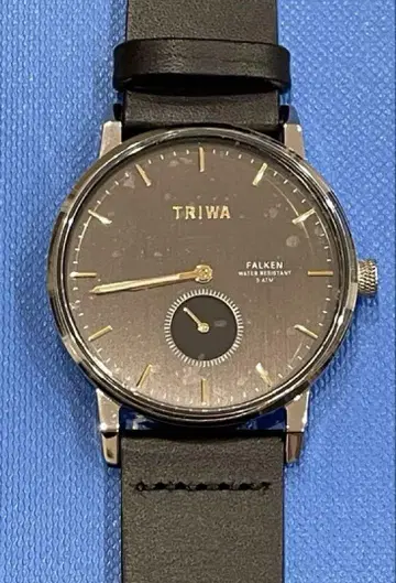 TRIWA 손목시계 미사용 배터리 교체 완료