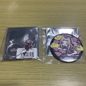 NARUTO 사쿠라 아크릴 스탠드 캔뱃지 세트