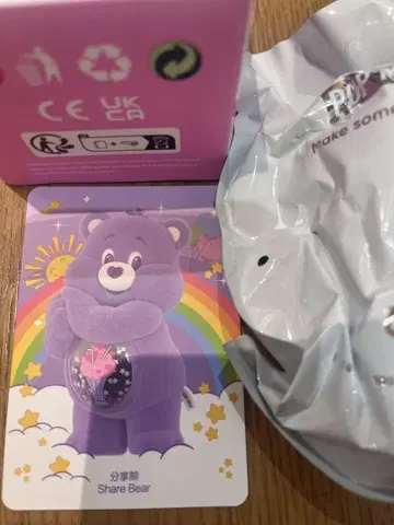 popmart 케어 베어 피규어 share bear