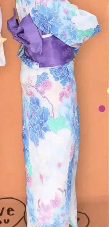 꽃무늬 유카타 가격 인하 불가