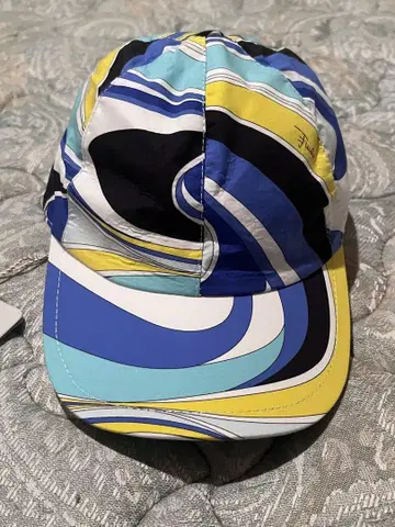 EMILIO PUCCI 에밀리오 푸치 기하학 패턴 캡