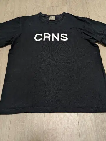 CRNS 블랙 티셔츠 S 사이즈