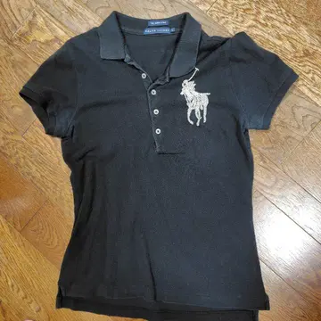 Ralph Lauren 블랙 폴로 셔츠 L 사이즈