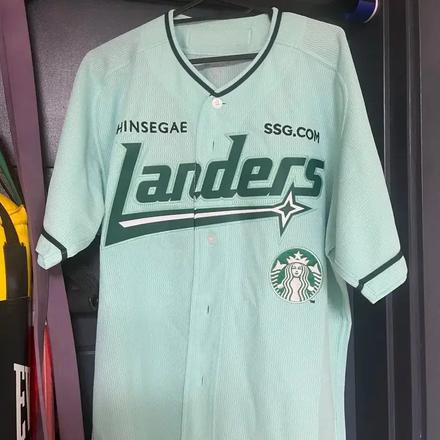 STARBUCKS | 스타벅스 Ssg Landers 24 Starbucks Uniform on Bunjang