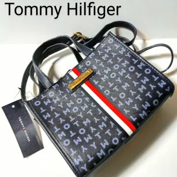 Tommy Hilfiger 숄더백 핸드백 네이비 트리코 롤