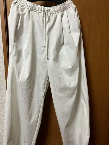지유 배럴 레그 풀온 팬츠 Q