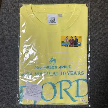 Mrs. GREEN APPLE 피요르드 한정 컬러 티셔츠 L