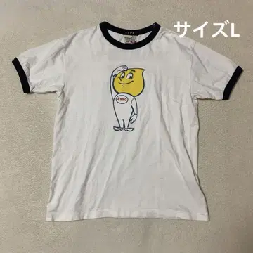 US 구제 의류 에소 보이 링거 티셔츠 사이즈 L