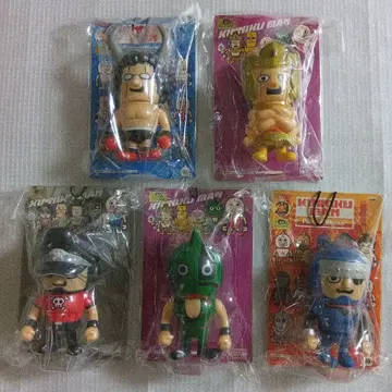 근육맨 솔저 팀 혈맹군 빵슨 웍스 소프트 비닐 피규어 새상품