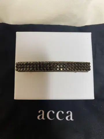 acca 아카 미니 머리핀 브라운