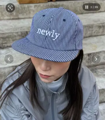 CIAOPANIC TYPY 스트라이프 캡 Unisex