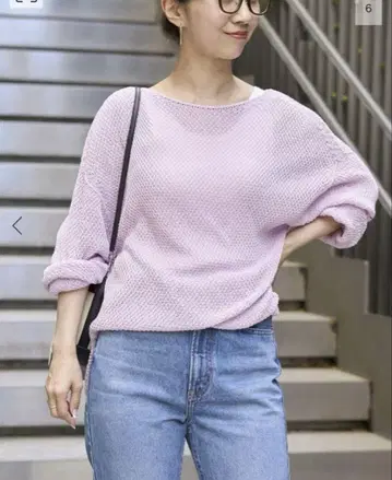 noble 페이퍼 얀 카노코 백 V 풀오버 노블