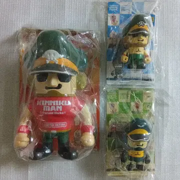근육맨 브로켄 빵슨 웍스 소프트 비닐 피규어 3개 세트 새상품