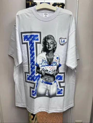 LA Dodgers 티셔츠 마릴린 몬로