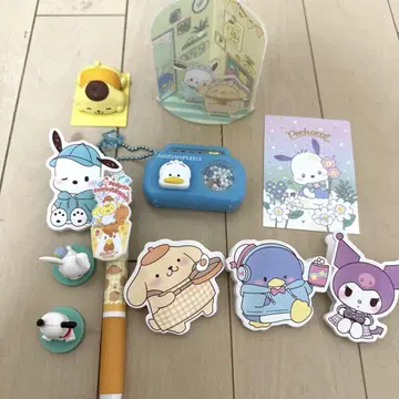 산리오 포차코 폼폼푸딩 세트