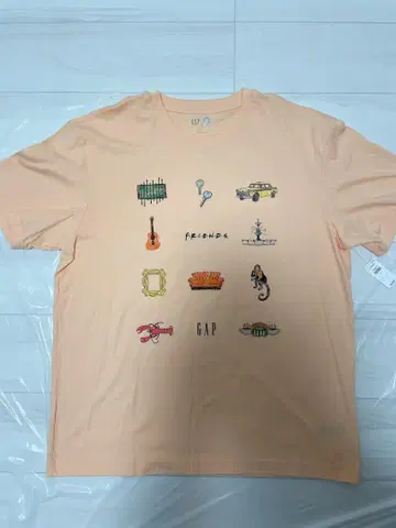 GAP FRIENDS 티셔츠 오렌지