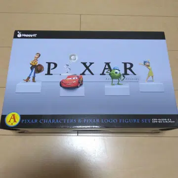 Happy 복권 A상 픽사 캐릭터 & 픽사 로고 피규어 세트