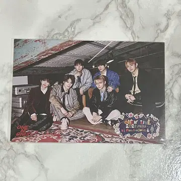 ONE N' ONLY 원엔 입장 특전 엽서 밤라이 시티 홀
