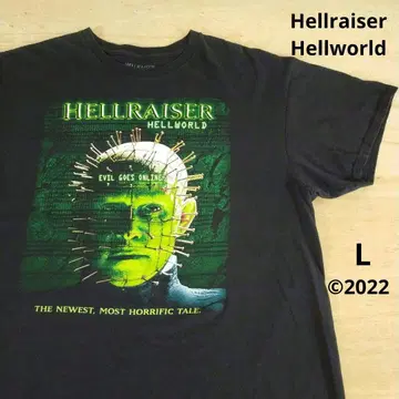 Hellraiser 헬레이저 헬 월드 핑헤드 호러 무비 티셔츠