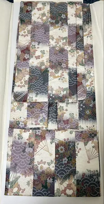 노가쿠 의상 원단 기모노 코트