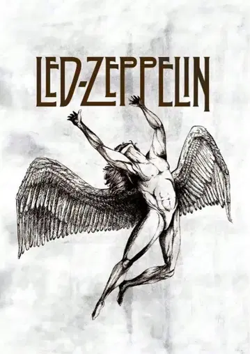 Led Zeppelin 레드 제플린 서양 POP 밴딩 포스터 A3