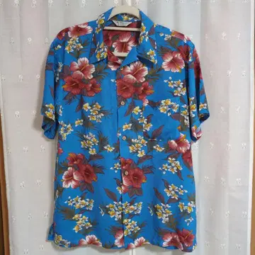 Hawaiian Surf Brand 하이비스커스 알로하 셔츠 반팔