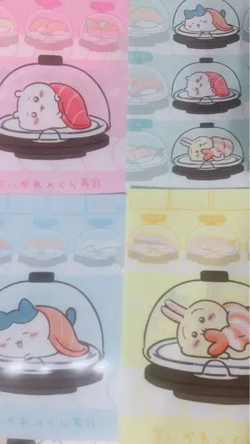 치이카와 쿠라스시 콜라보 혜택 클리어 파일 컴플리트