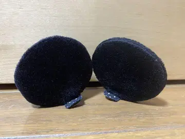 디즈니 미키 귀가 달린 헤어핀 도트 레어