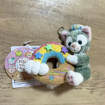 필드위즈 조이 더피와 프렌즈 젤라토니 봉제 인형 배지