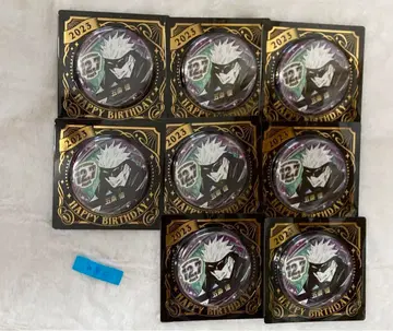 주술회전 고죠 사토루 생일 캔뱃지