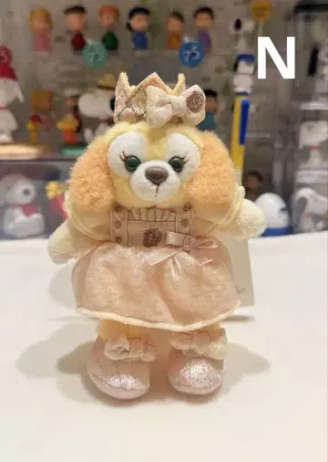 상하이 디즈니 벌스데이 쿠키 봉제 인형 키링